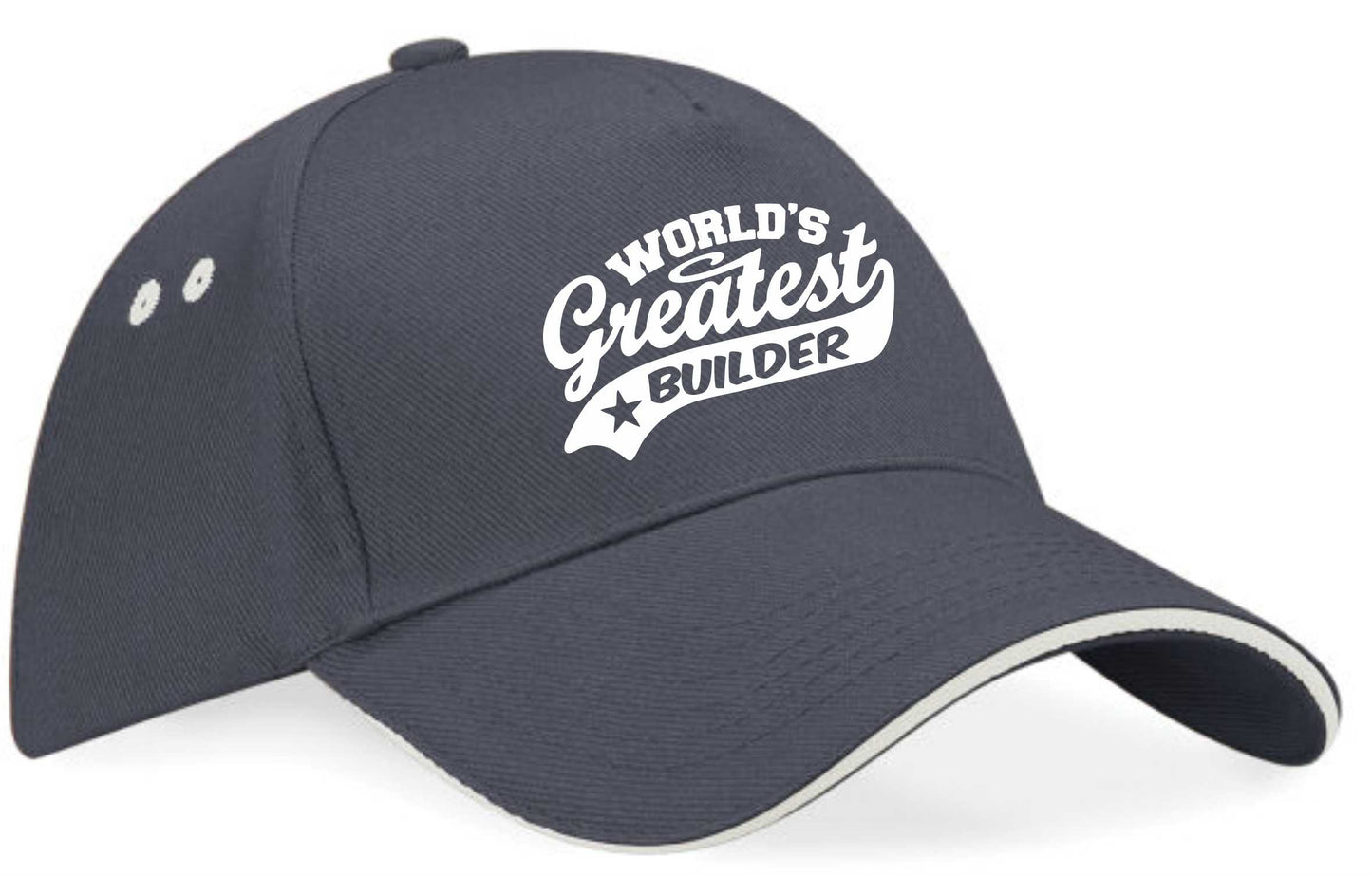 Baseball Cap Greatest Builder Birthday Present Gift For Him Gift For Her