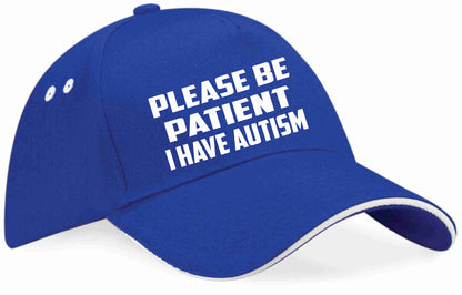 Be Patient I Have Autism Baseball Cap Mental Health Awareness Men & Ladies