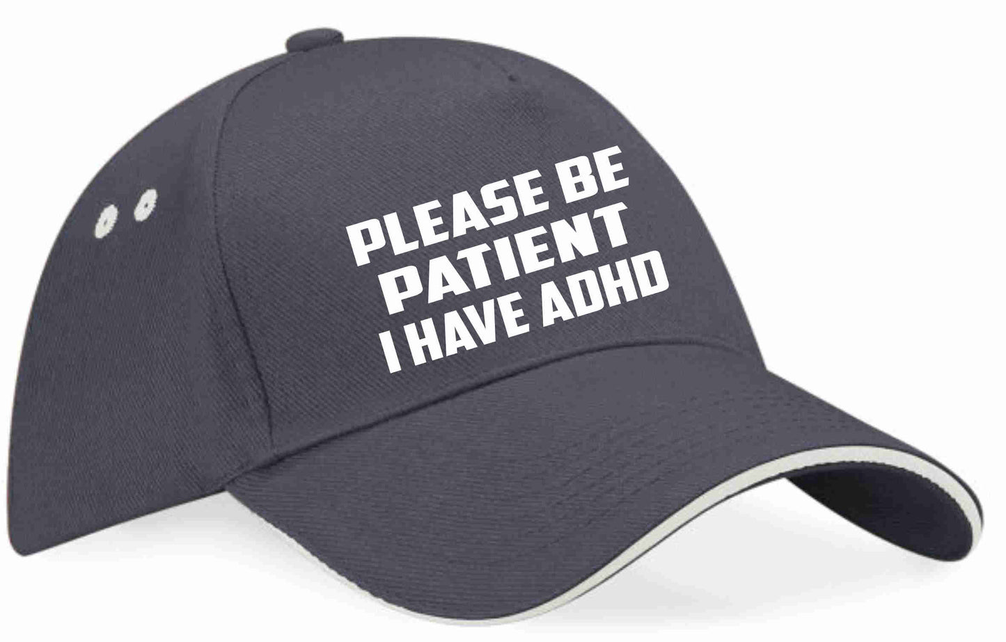 Be Patient I Have ADHD Baseball Cap Mental Health Awareness Men & Ladies