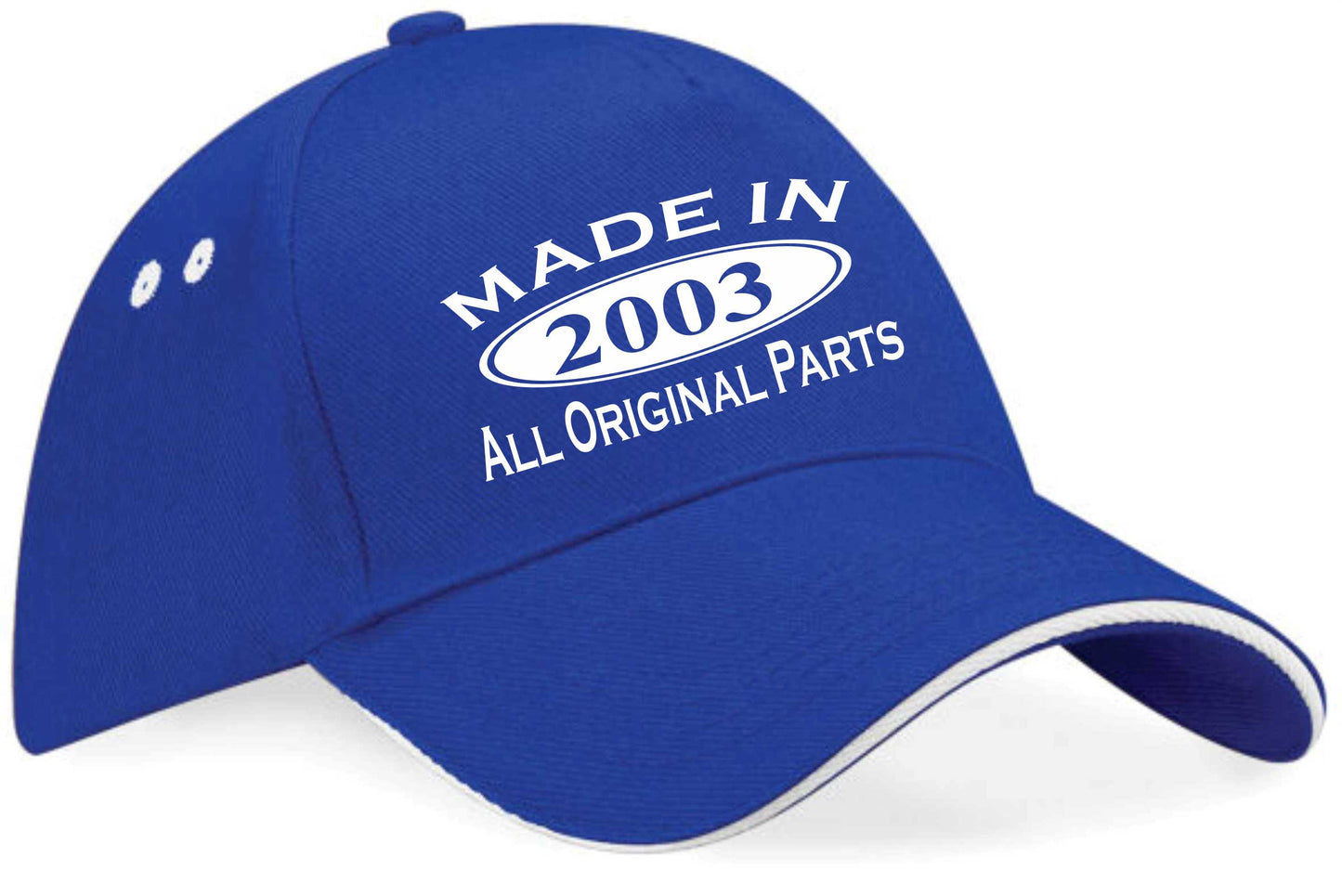 Made In 2003 Baseball Cap 21st Birthday Gift Age 21 For Men & Women