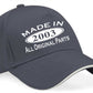 Made In 2003 Baseball Cap 21st Birthday Gift Age 21 For Men & Women