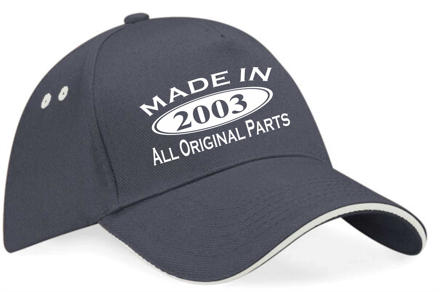 Made In 2003 Baseball Cap 21st Birthday Gift Age 21 For Men & Women