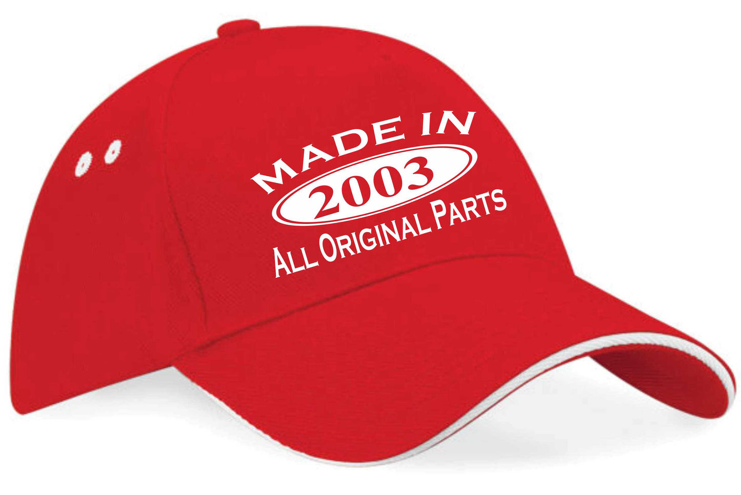 Made In 2003 Baseball Cap 21st Birthday Gift Age 21 For Men & Women