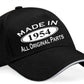 Made In 1954 Baseball Cap 70th Birthday Gift Age 70 For Men & Women