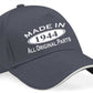 Made In 1944 Baseball Cap 80th Birthday Gift Age 80 For Men & Women