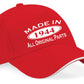Made In 1944 Baseball Cap 80th Birthday Gift Age 80 For Men & Women