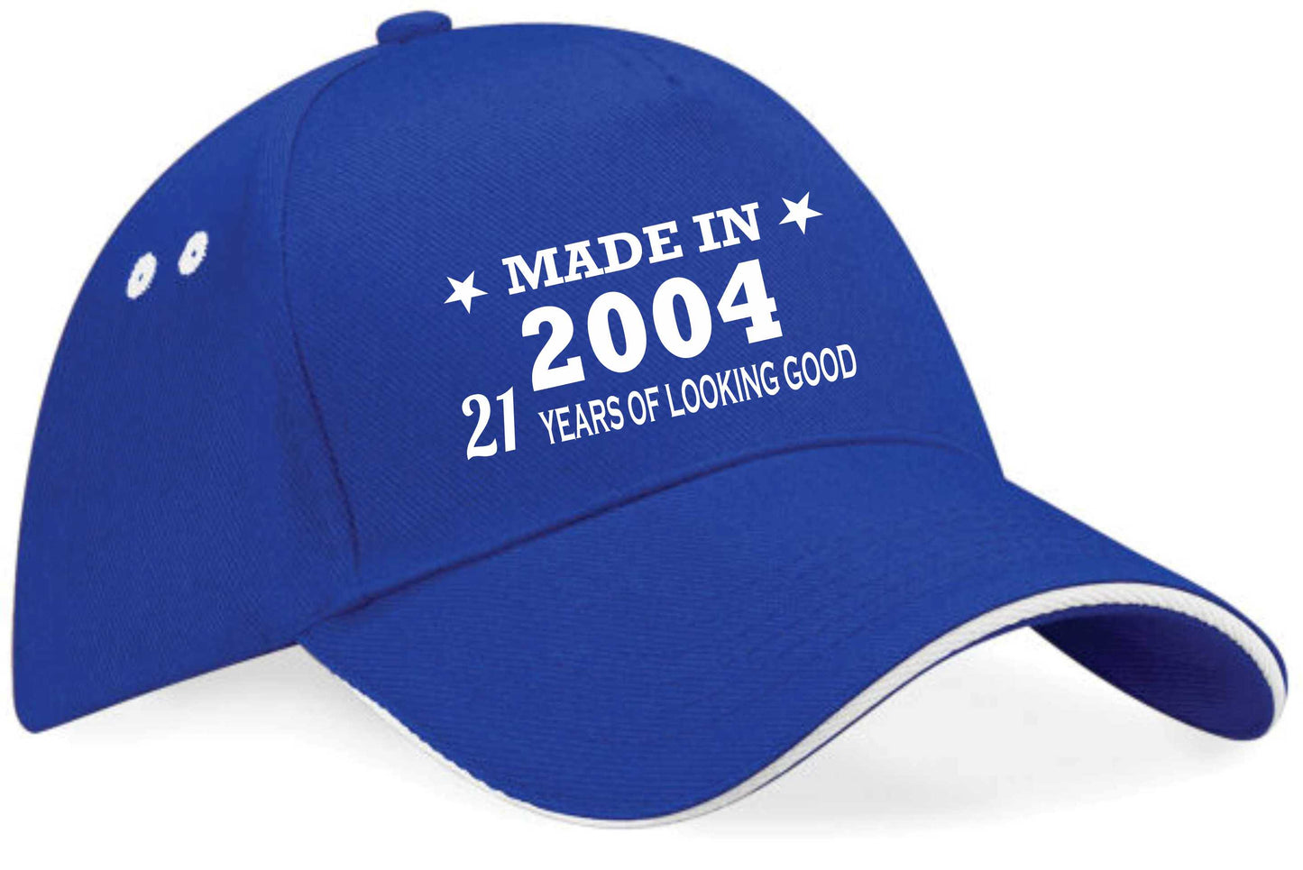Made in 2004 21st Birthday Baseball Cap 21 Year Old Gift For Men & Ladies