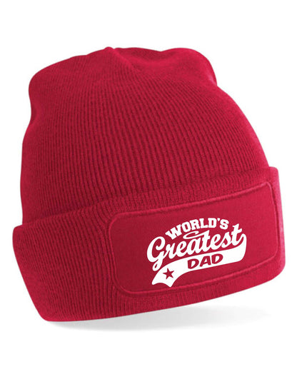 Beanie Hat Greatest Dad Gift For Men Birthday Present Fathers Day