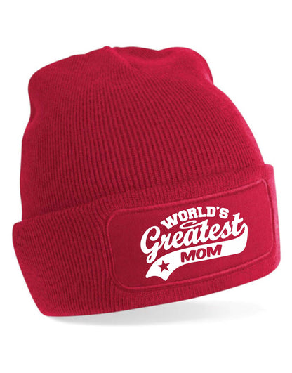 Beanie Hat Greatest Mom Gift For Her Birthday Present Mothers Day