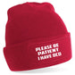 Be Patient I Have OCD Beanie Hat Mental Health Awareness Men & Ladies