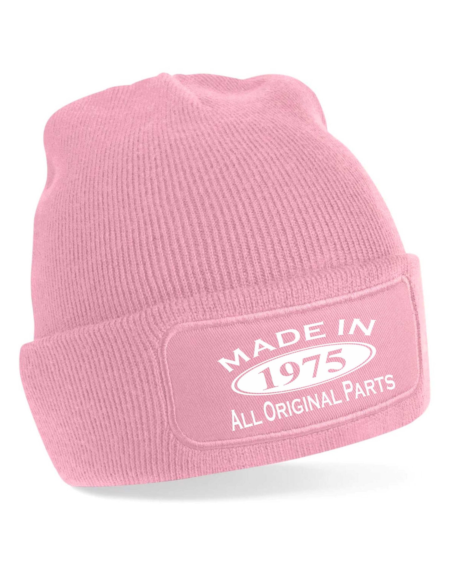Made In 1975 Beanie Hat 50th Birthday Gift Great For Men & Women