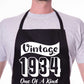 Vintage Birthday 1934 90th Birthday Funny Apron Novelty Baking BBQ
