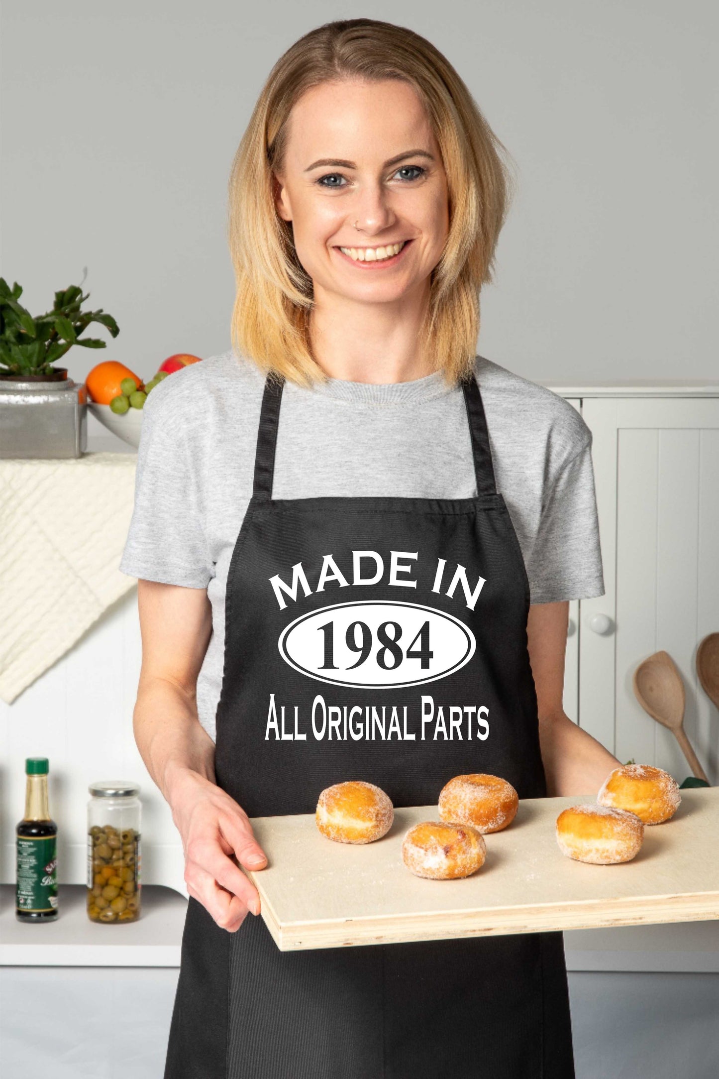 Made In 1984 40th Birthday BBQ Cooking Funny Novelty Apron