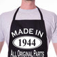 Made In 1944 80th Birthday BBQ Cooking Funny Novelty Apron
