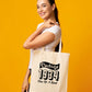 Born In 1934 90th Birthday Age 90 Funny Re Usuable Shopping Tote Bag