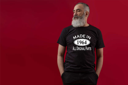 Made in 1964 60th Men's Birthday T-Shirt Age 60