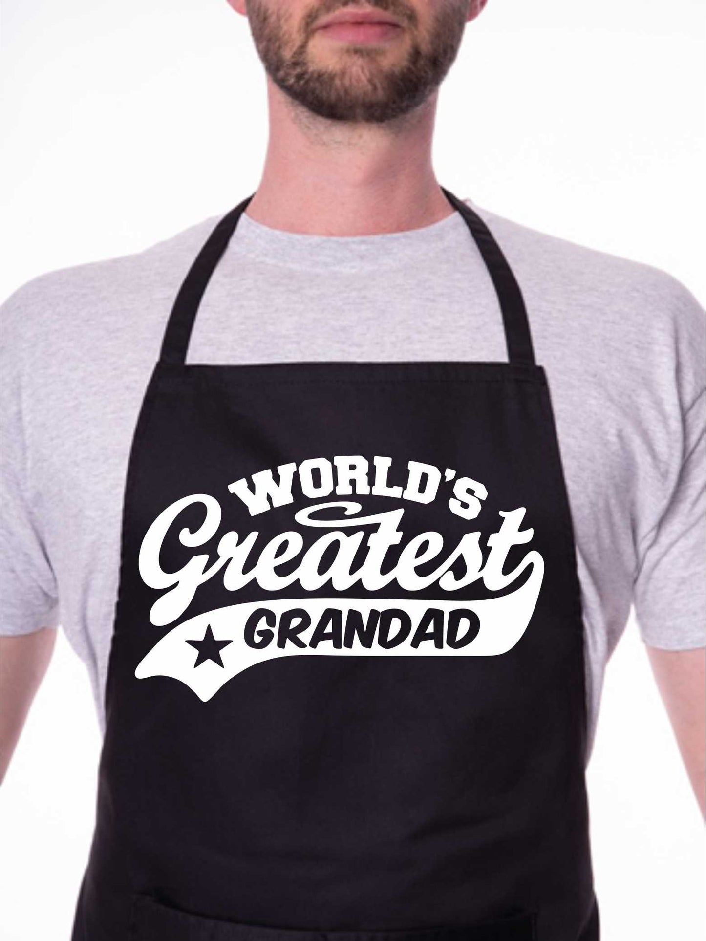 Apron Greatest Grandad Gift For Him Birthday Father's Day Present