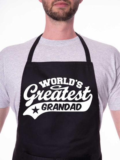 Apron Greatest Grandad Gift For Him Birthday Father's Day Present