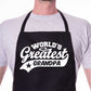 Apron Greatest Grandpa Gift For Him Birthday Father's Day Present