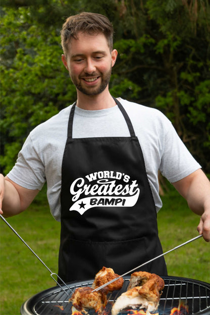 Apron Greatest Bampi Gift For Him Birthday Father's Day Present