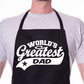 Apron Greatest Dad Gift For Him Birthday Father's Day Present