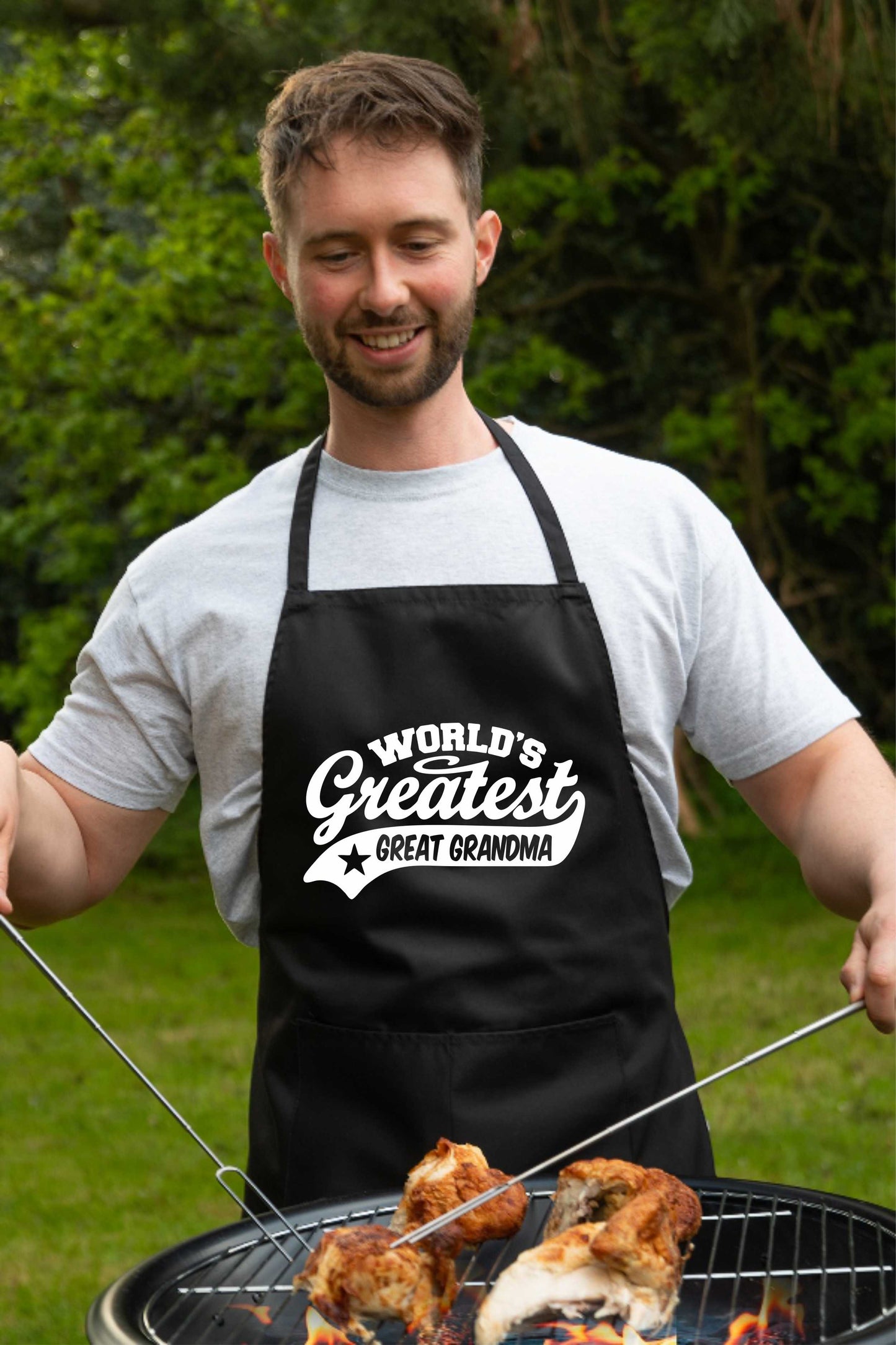 Apron Greatest Great Grandma Gift For Her Birthday Mother's Day Present