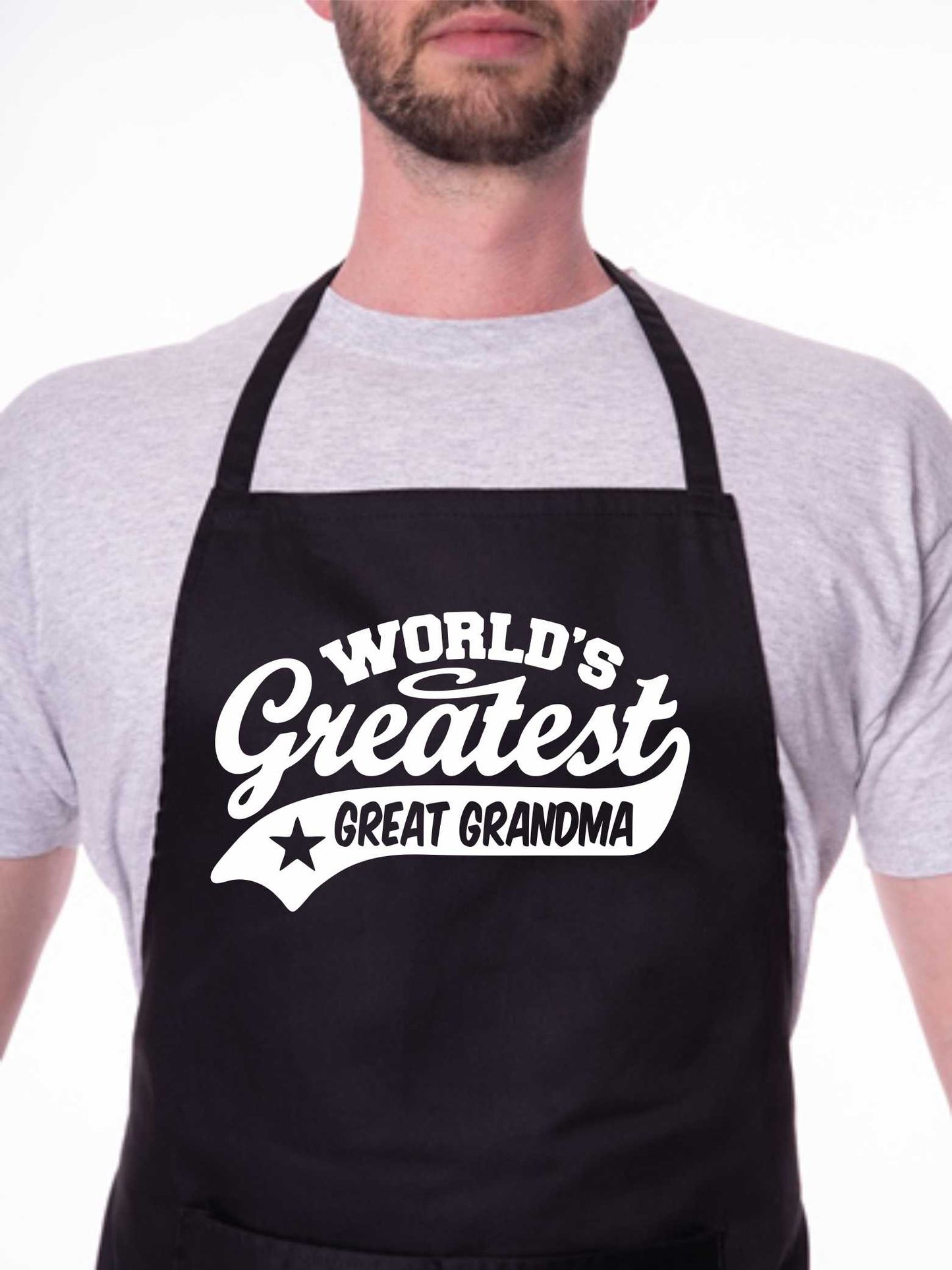Apron Greatest Great Grandma Gift For Her Birthday Mother's Day Present