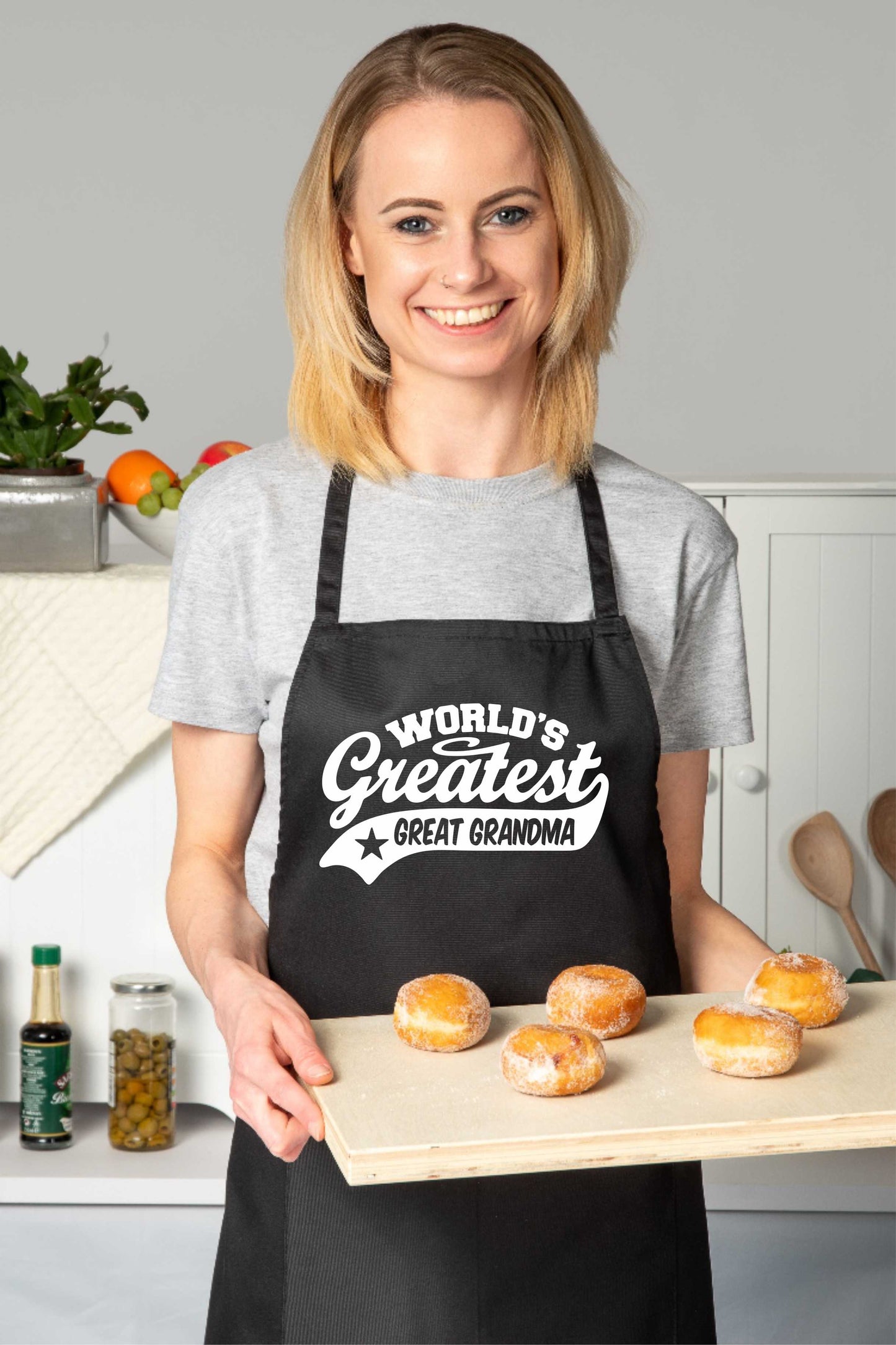 Apron Greatest Great Grandma Gift For Her Birthday Mother's Day Present