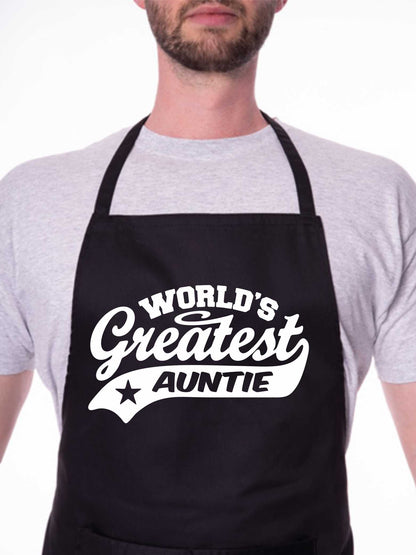 Apron Greatest Auntie Gift For Her Birthday Mother's Day Present