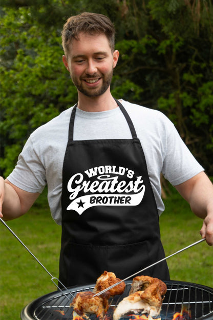 Apron Greatest Brother Gift For Him Birthday Father's Day Present
