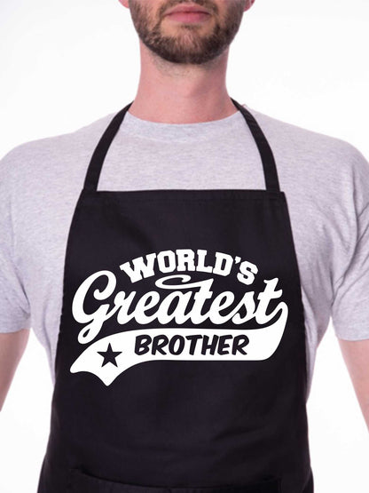 Apron Greatest Brother Gift For Him Birthday Father's Day Present