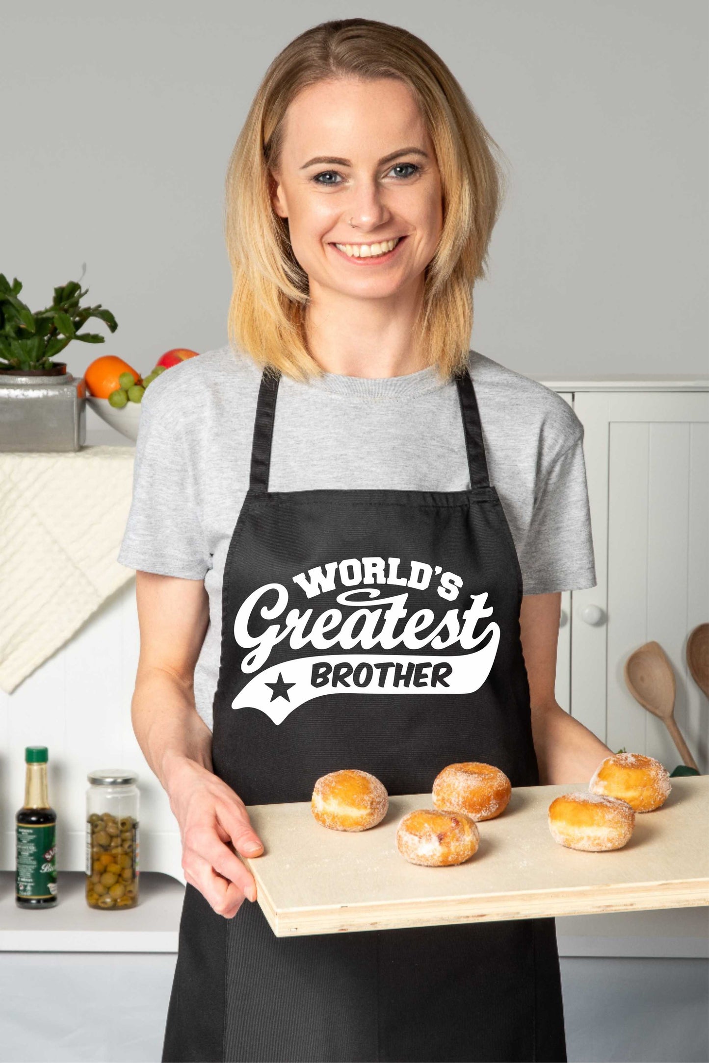 Apron Greatest Brother Gift For Him Birthday Father's Day Present