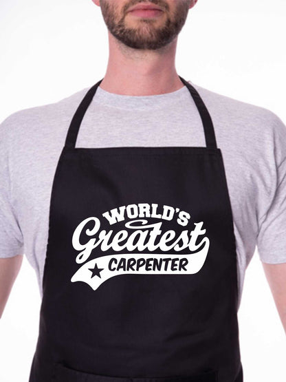 Apron Greatest Carpenter Gift For Him Gift for Her Handyman Birthday