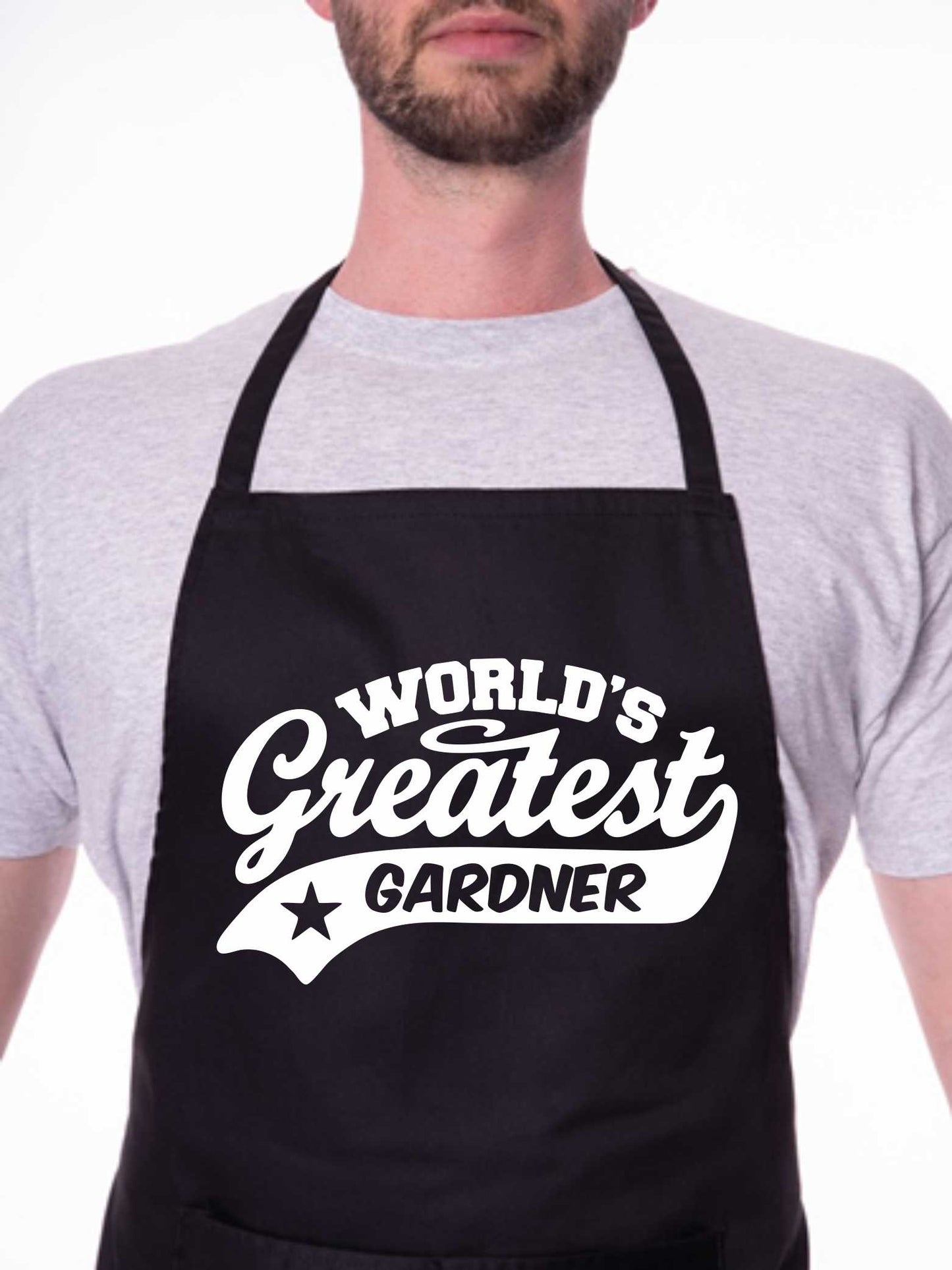 Apron Greatest Gardener Gift For Her Gift For Him Funny Birthday Present