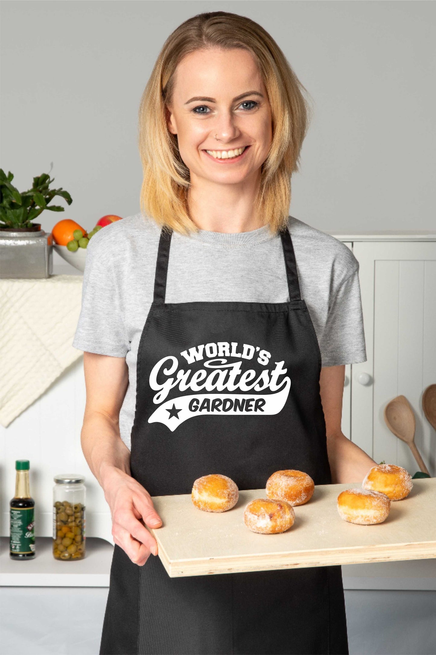 Apron Greatest Gardener Gift For Her Gift For Him Funny Birthday Present