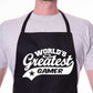 Apron Greatest Gamer Gift For Her Gift For Him Funny Birthday Present