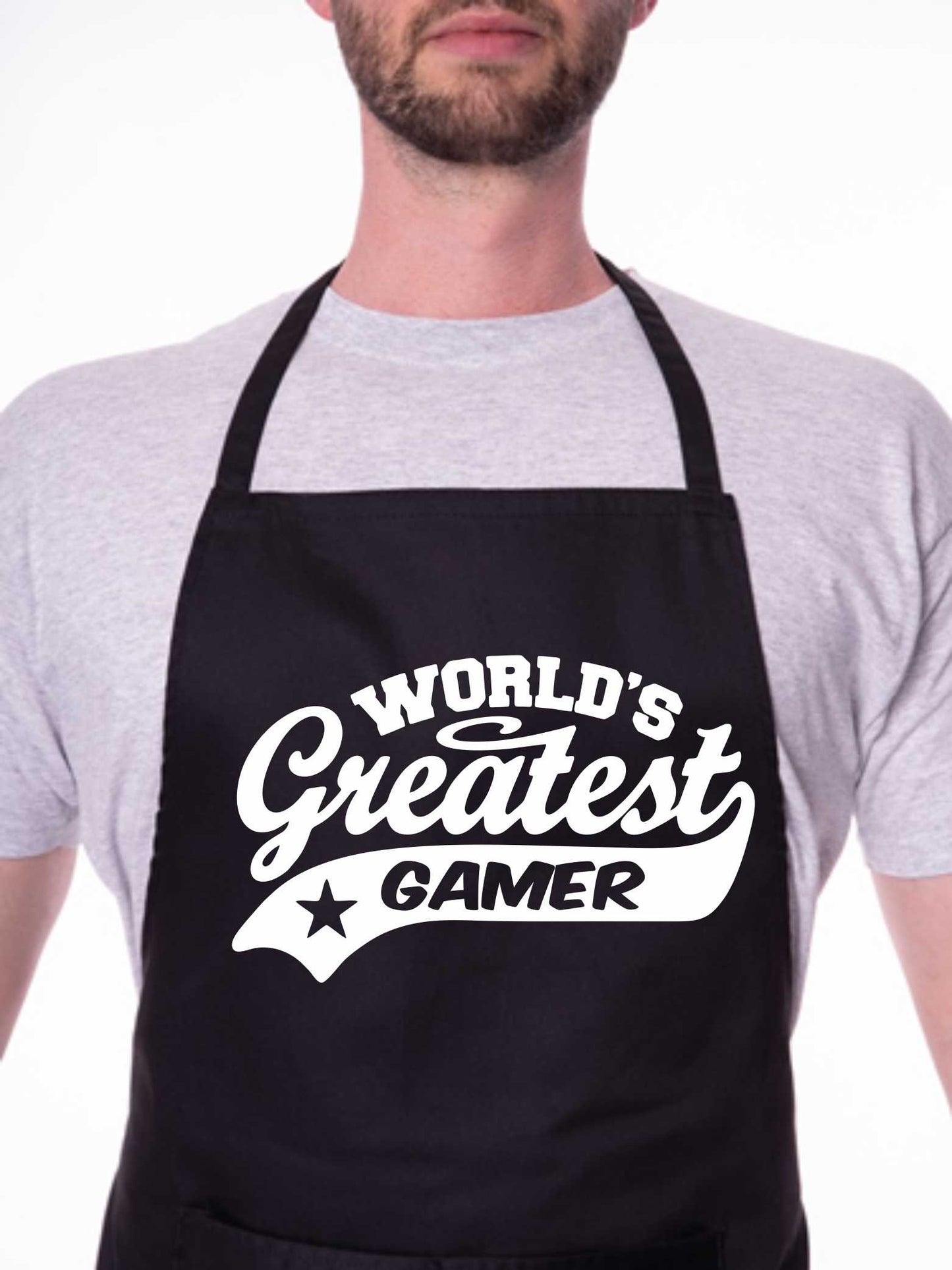 Apron Greatest Gamer Gift For Her Gift For Him Funny Birthday Present