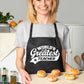 Apron Greatest Teacher Gift For Her Gift For Him Funny Birthday Present