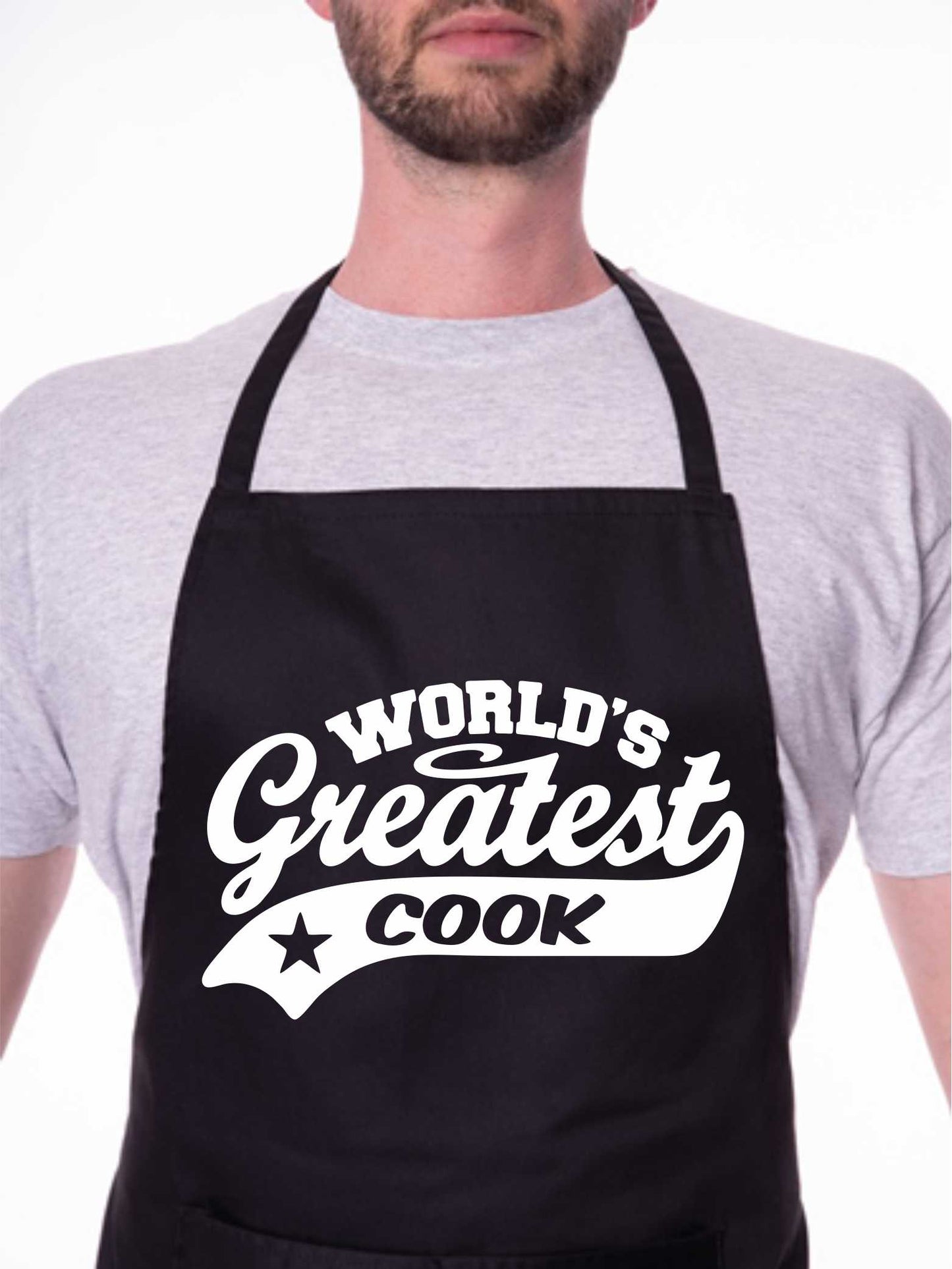 Apron Greatest Cook Gift For Her Gift For Him Chef Funny Birthday Present