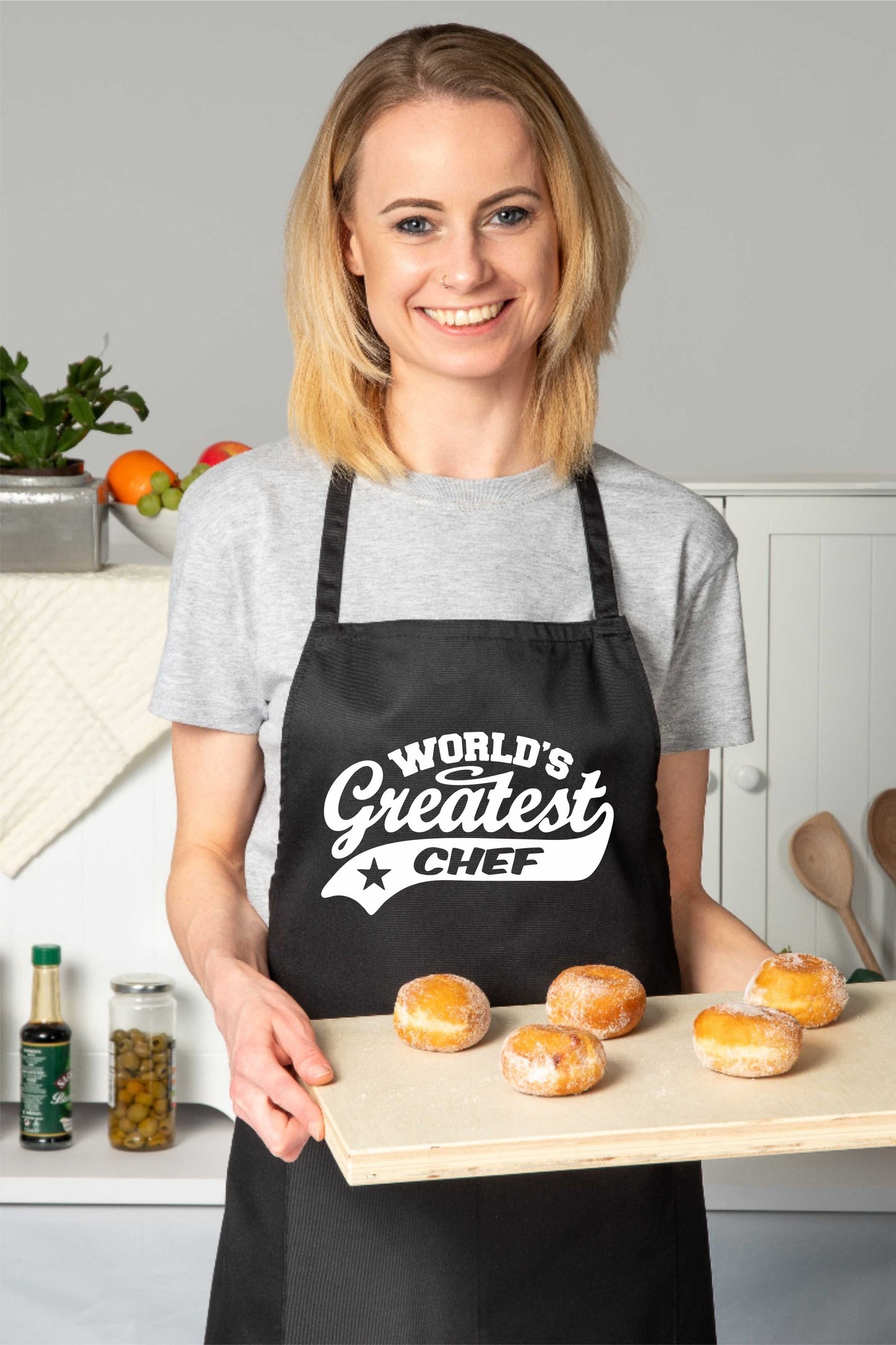 Apron Greatest Chef Gift For Her Gift For Him Cook Funny Birthday Present