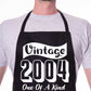 Vintage Birthday 2004 21st Birthday Funny Apron Novelty Baking BBQ