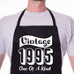 30th Birthday Vintage 1995 Age 30 Funny Apron Novelty Baking BBQ
