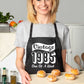 40th Birthday Vintage 1985 Age 40 Funny Apron Novelty Baking BBQ