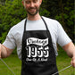 70th Birthday Vintage 1955 Age 70 Funny Apron Novelty Baking BBQ