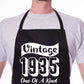 Vintage Birthday 1935 90th Birthday Funny Apron Novelty Baking BBQ
