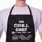 The Grill Chef  Apron Funny  Father's Day Birthday Gift Cooking Baking BBQ