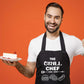 The Grill Chef  Apron Funny  Father's Day Birthday Gift Cooking Baking BBQ