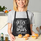 Queen Of Side Dishes Ladies Funny Apron Funny Birthday Gift Cooking Baking BBQ