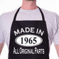 Made In 1965 60th Birthday BBQ Cooking Funny Novelty Apron