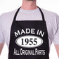 Made In 1955 70th Birthday BBQ Cooking Funny Novelty Apron